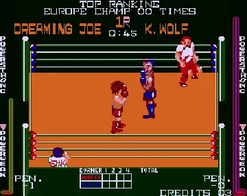 Main Event (1984) screen shot game playing